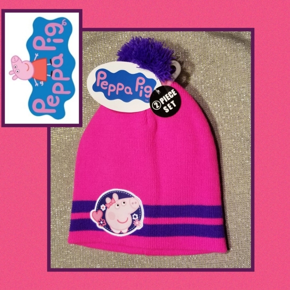 peppa pig beanie hat